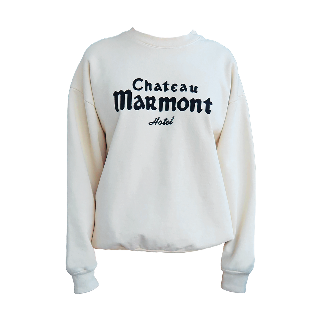 Chateau Marmont Cream Crewneck