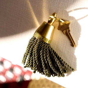 Chateau Marmont Keychain Tassel
