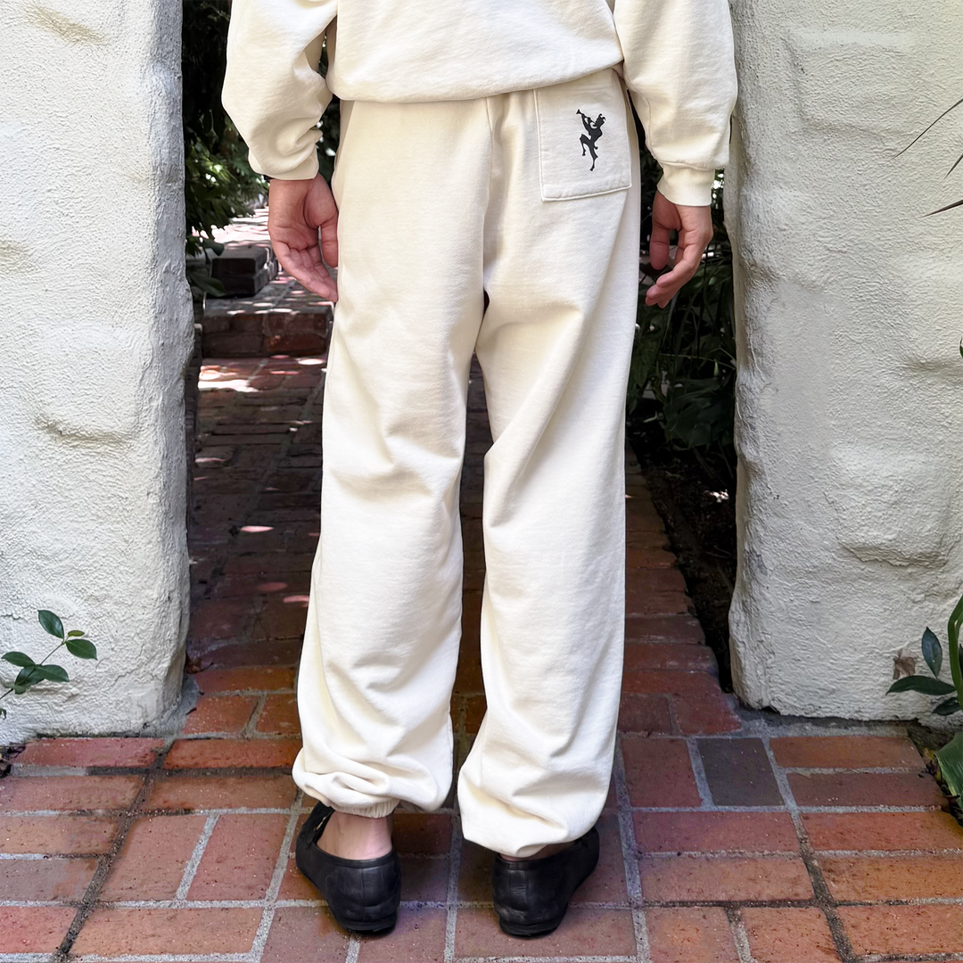 Chateau Marmont Cream Sweatpants